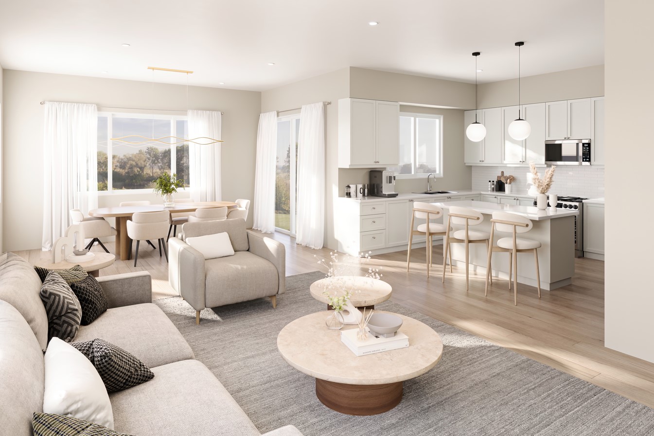 Plan Type 2 hires living room