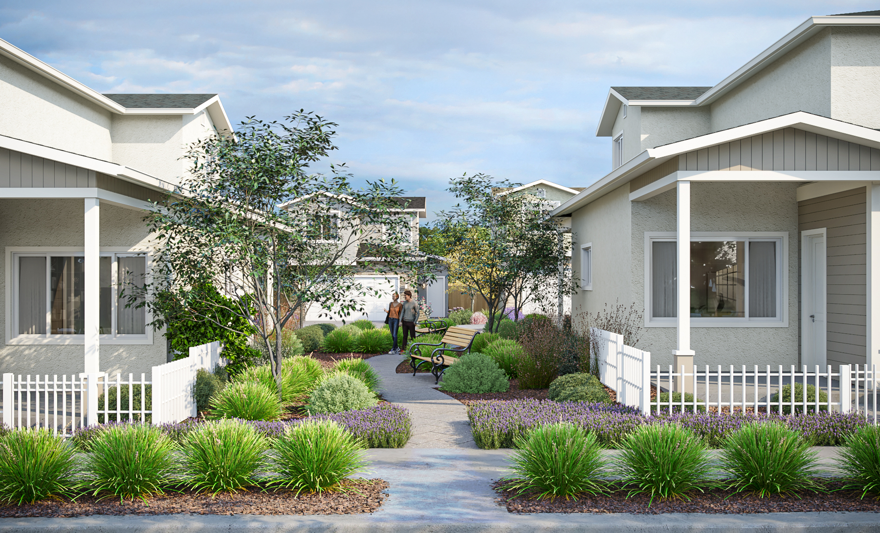 New homes rendering